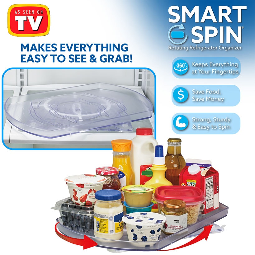 Smart Spin® - Rotating Refrigerator Organizer