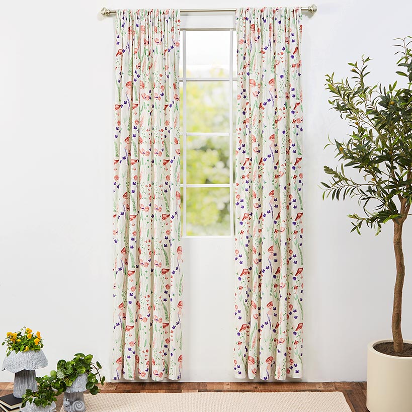 Stella Mushroom Window Panel