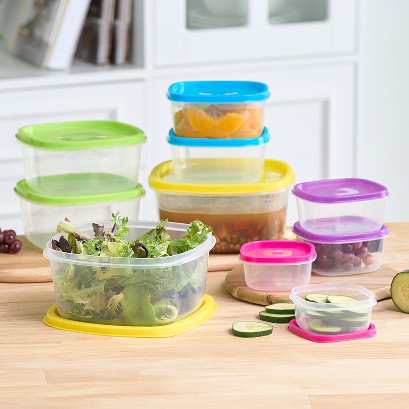 Food Storage Containers Set for Meal Prep - 20-Pc.