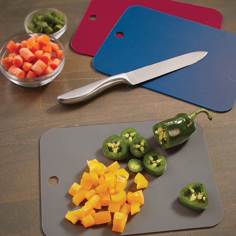 Nonslip Cutting Board Mats - Set of 3