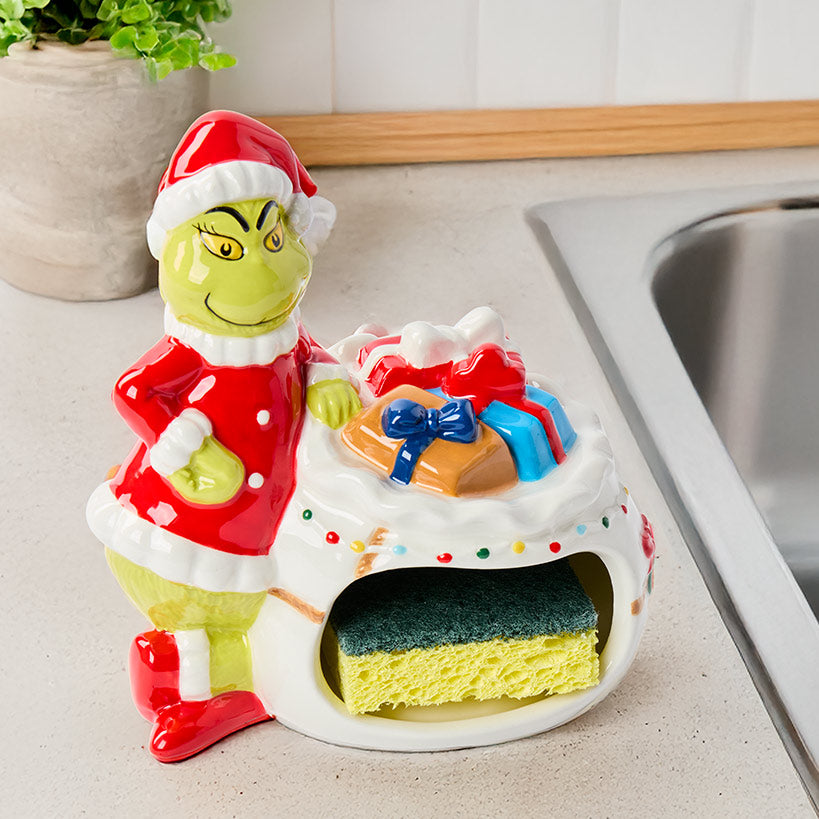 The Grinch Sponge Holder or Salt and Pepper Shakers