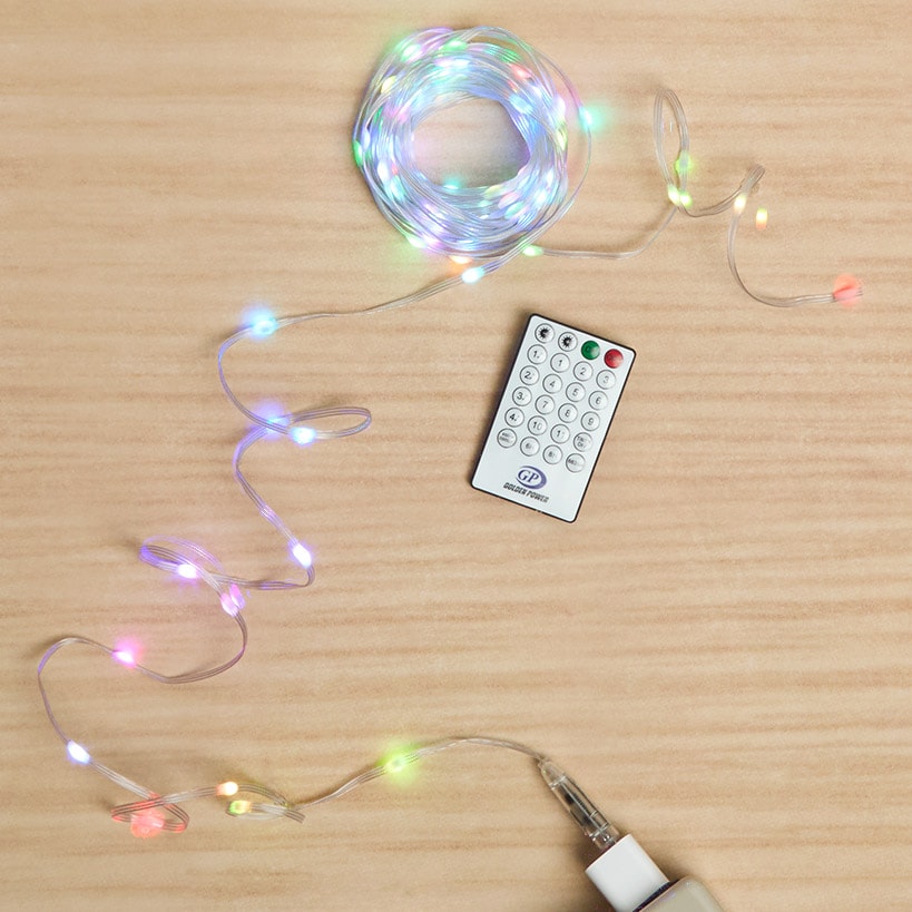 LED Strip Lights with Remote - 100 Count