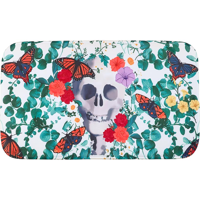 Skull, Flowers & Butterflies Halloween Bath Set 16 Pc.
