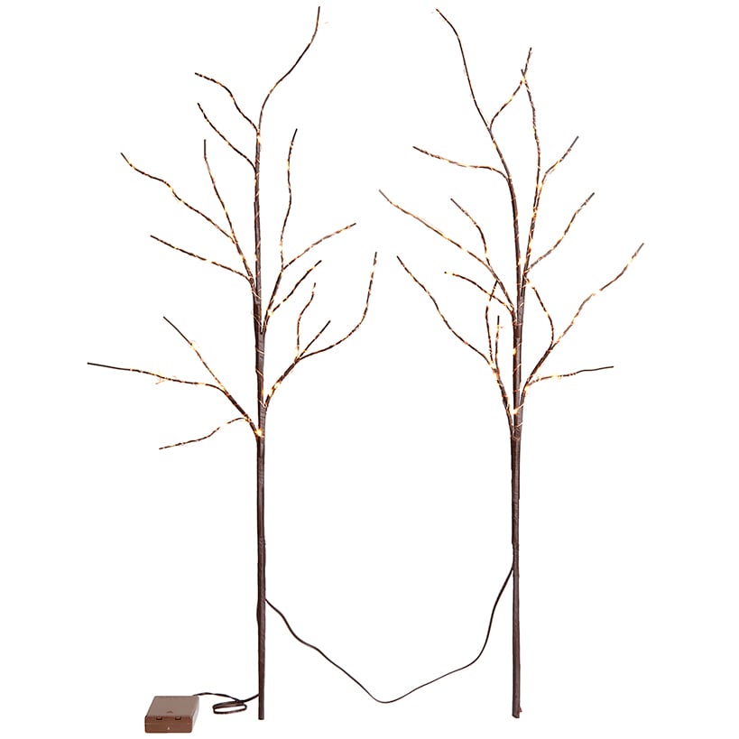 LED Lighted Poseable Branch Decor