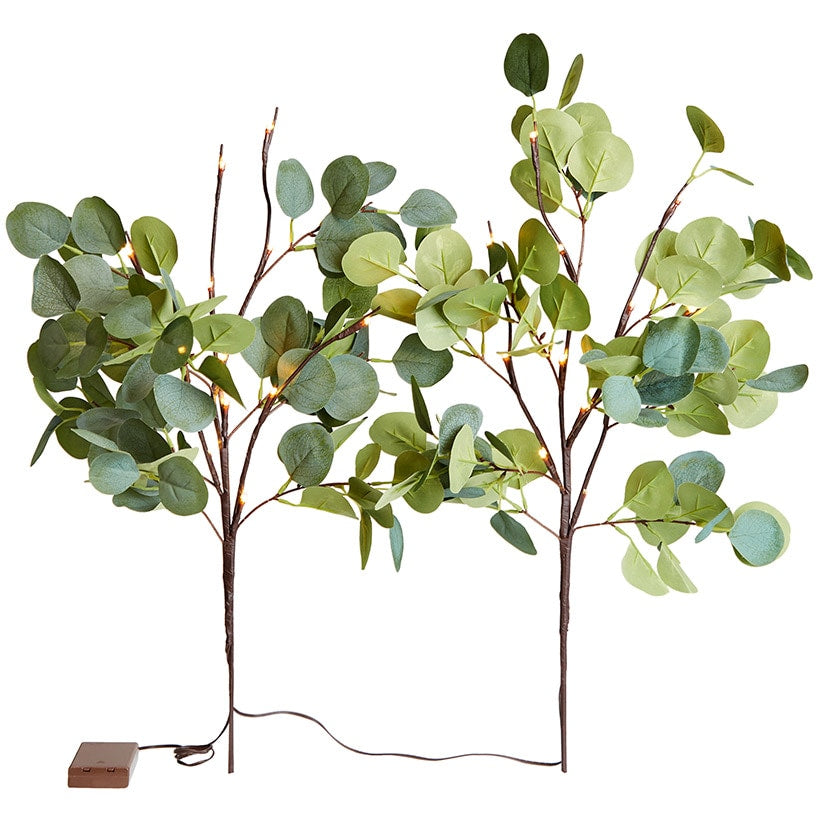 LED Lighted Poseable Branch Decor