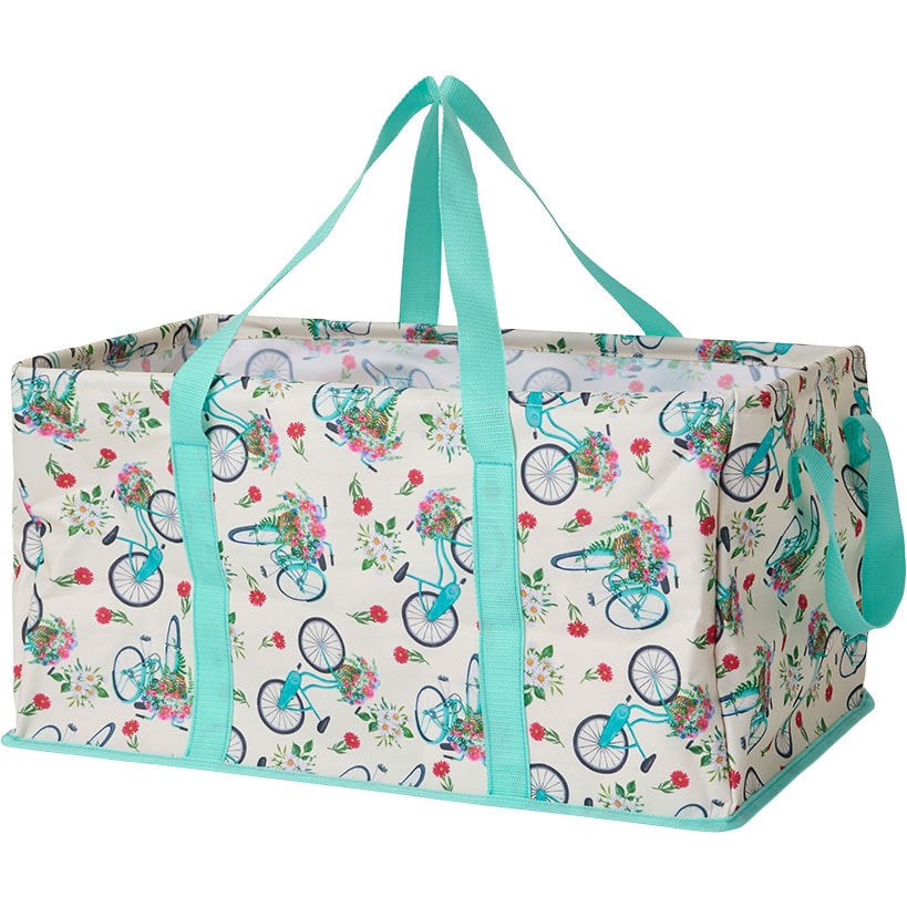 Heavy-Duty All Purpose Patterned Tote Bags - Set of 3