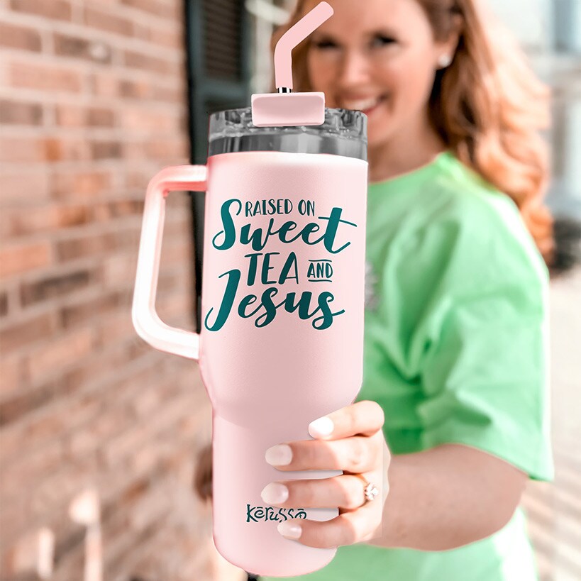 40-Oz Blessed and Refreshed Tumbler