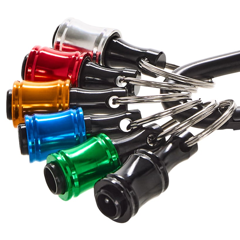6 Color Drill Extension Bit Holder, 1/4 inch Hex Shank