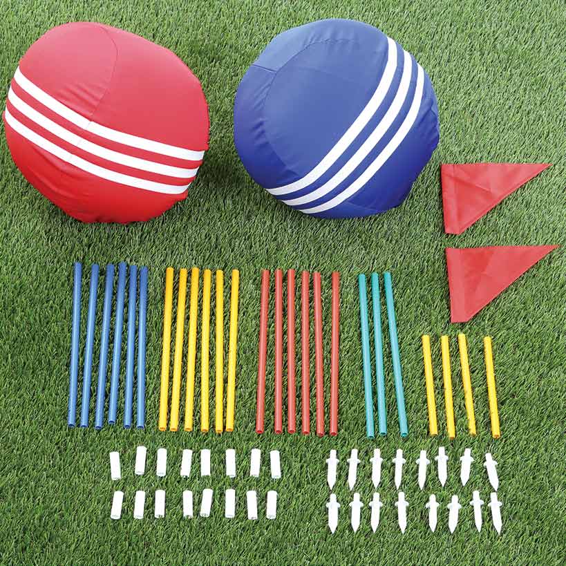 Giant Kick Croquet Game 11 Pc. Outdoor Play