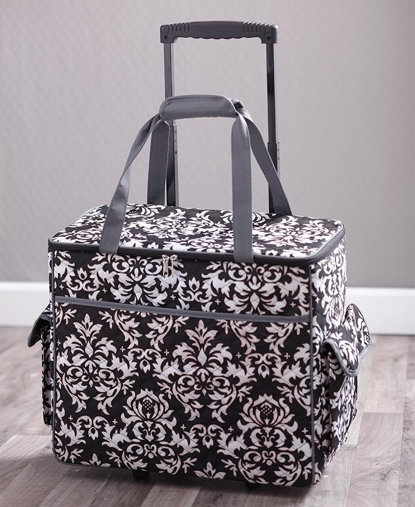 Rolling Sewing Machine Storage and Transport Tote