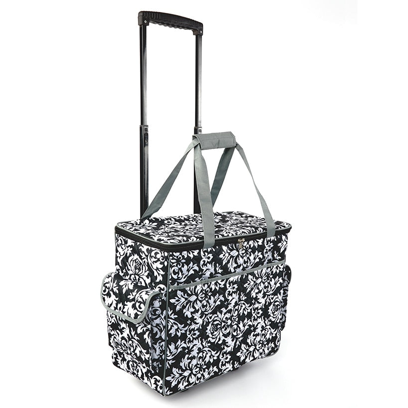 Rolling Sewing Machine Storage and Transport Tote