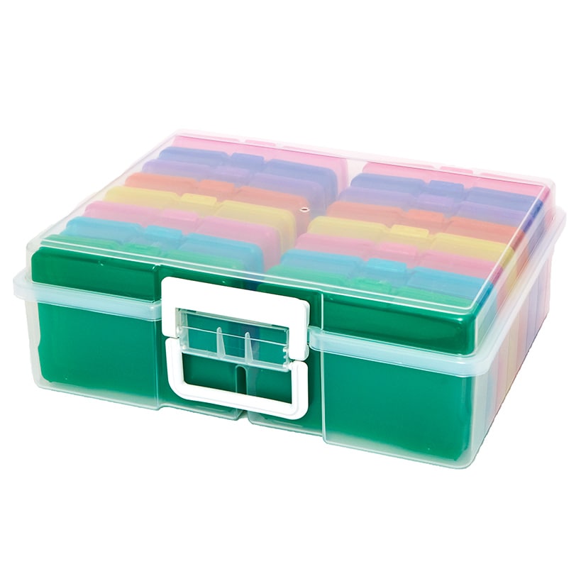 Handy 17-Pc. Craft and Photo Case#select-case_colorful