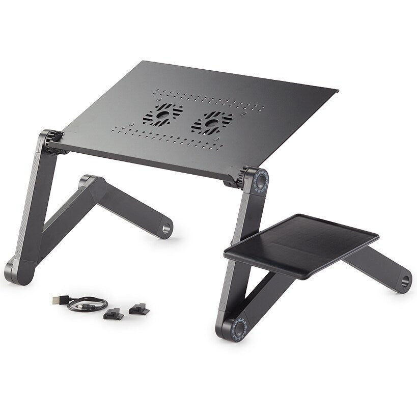 Deluxe Laptop Desk with Cooling Fan