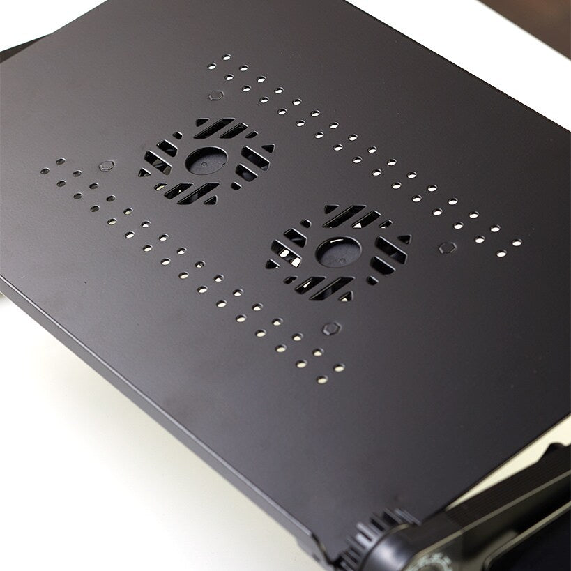 Deluxe Laptop Desk with Cooling Fan