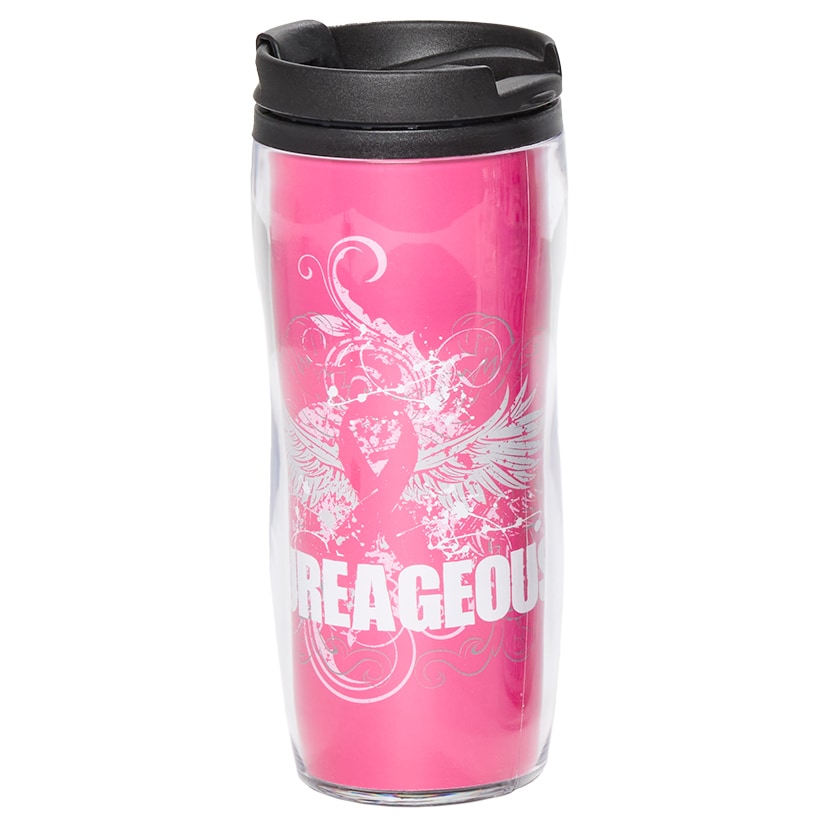 Breast Cancer Awareness Travel Mug