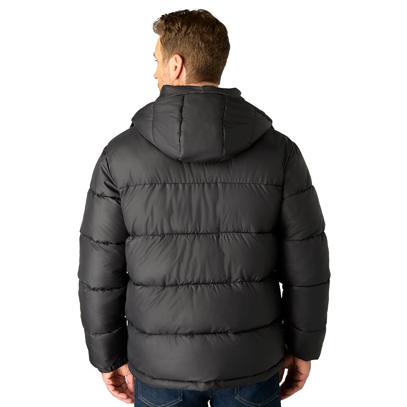Men's Black Puffer Jacket#select-size_xl
