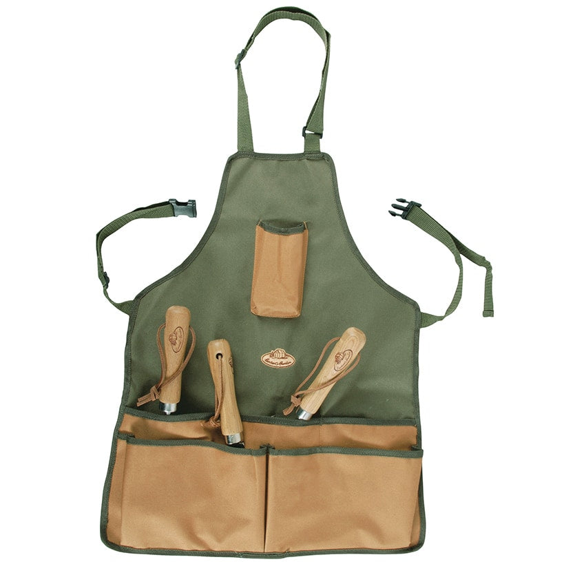 Canvas Garden Apron With Tool Storage