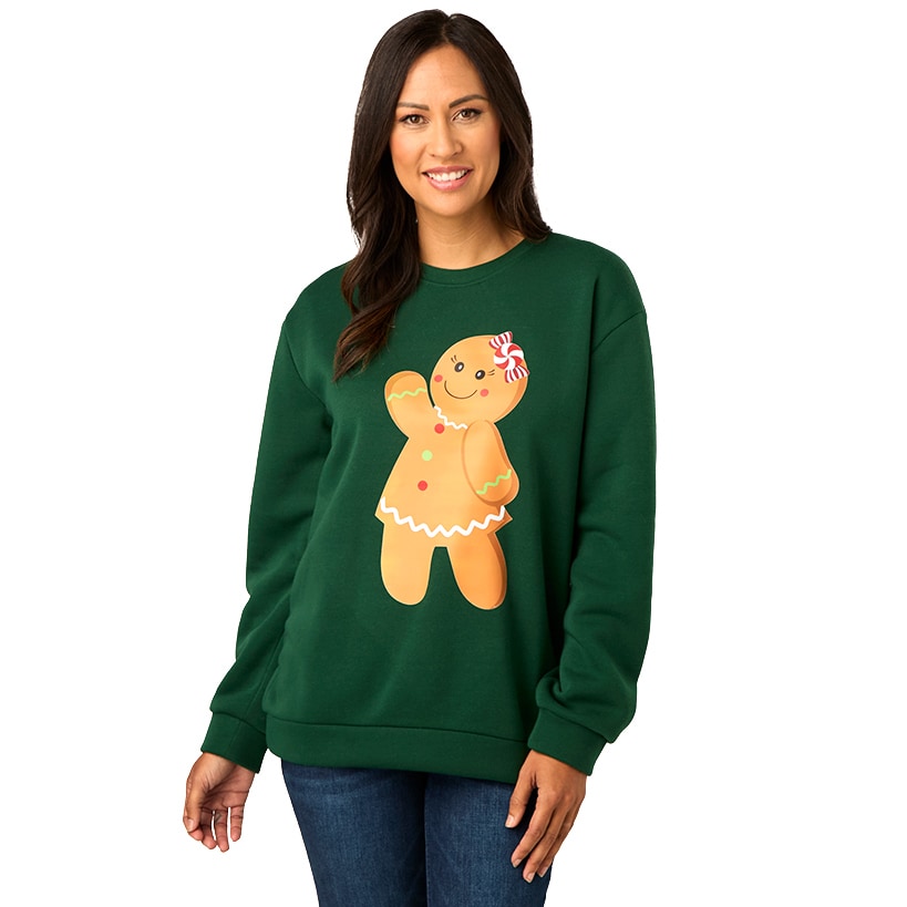 Women's Crew Neck Christmas Sweatshirt