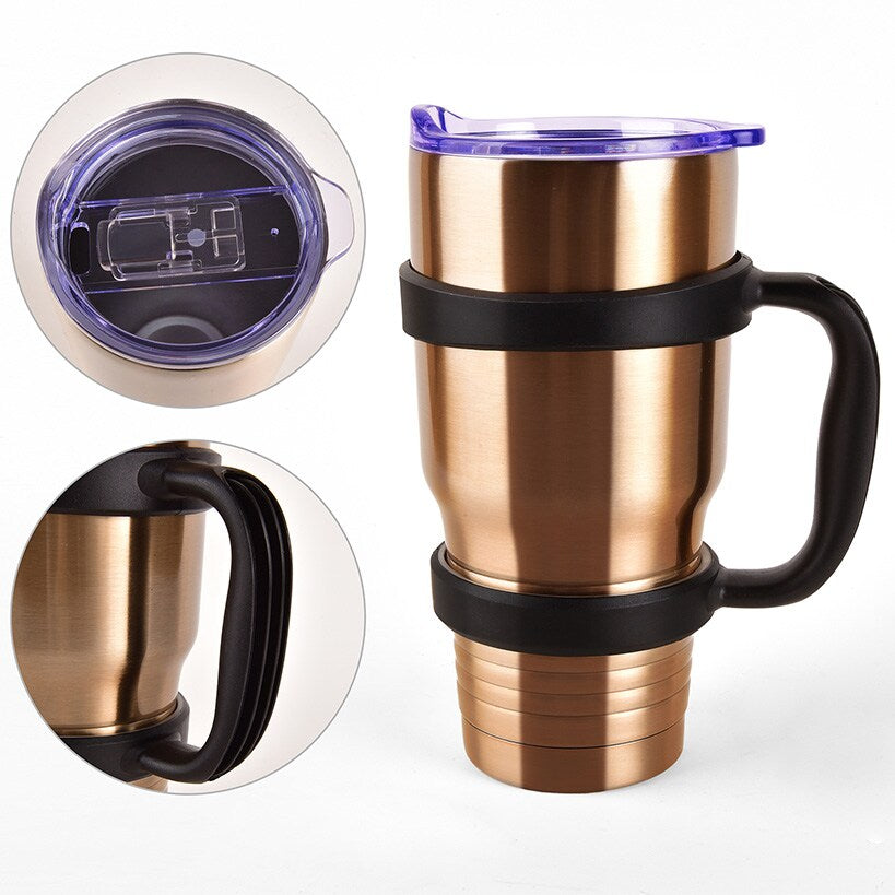 Jumbo Insulated Stainless Steel Tumbler Copper 30oz