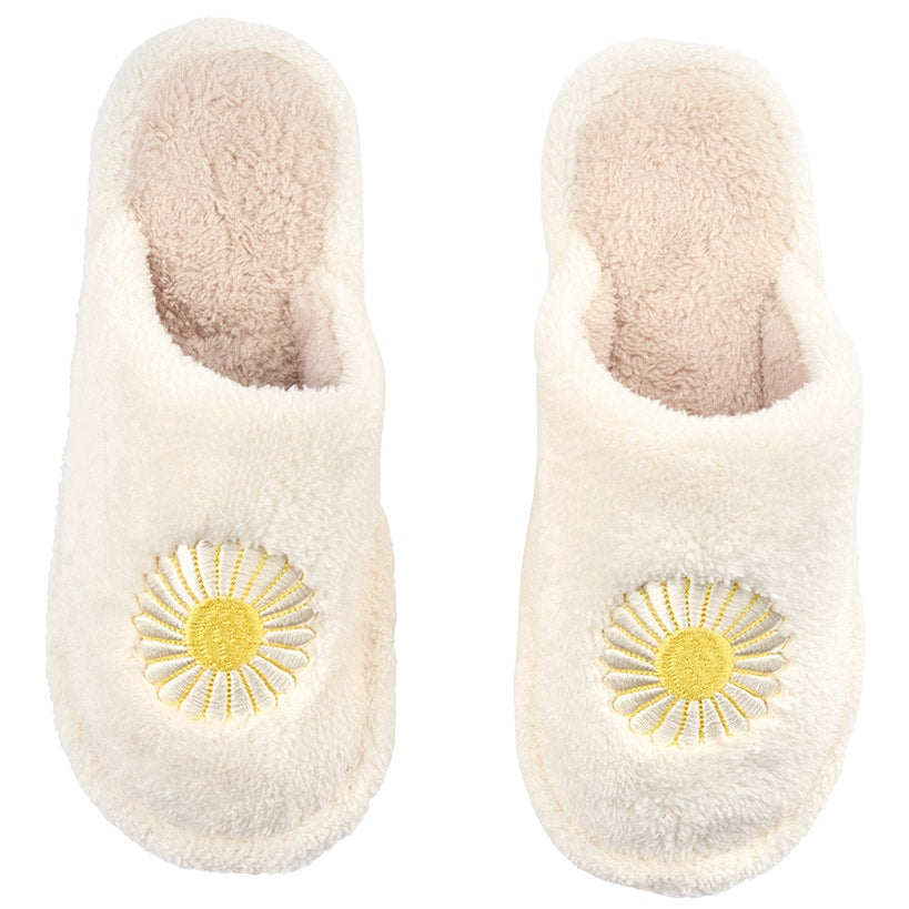 Daisy Plush Slippers