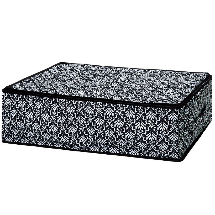 Damask Storage Bin for Bedroom or Closet