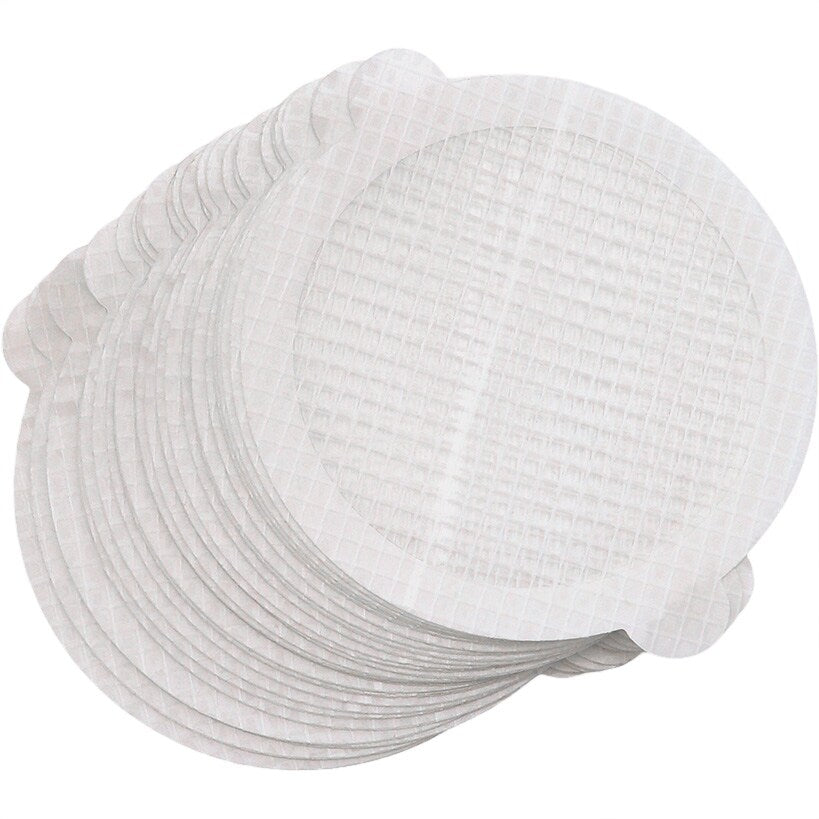 Drain Covers Disposable Adhesive Hair Catcher Round Square Set Of 25#select-shape_round