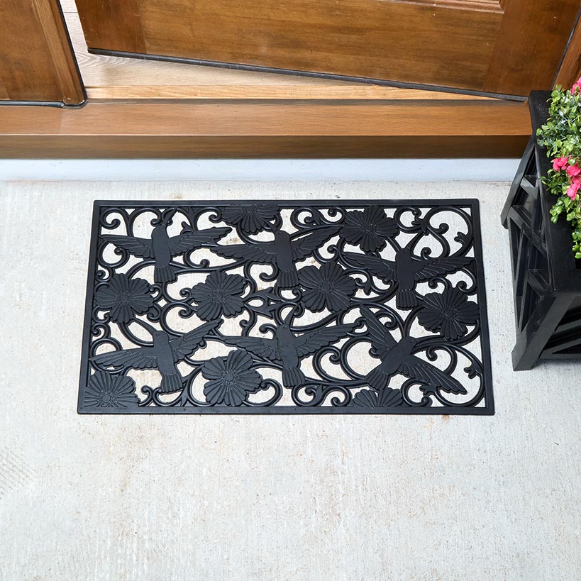 Set of 2 Stair Treads or Doormat#select-design_hummingbird