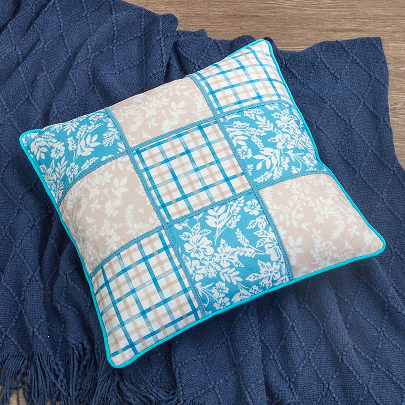 Spring Themed Embroidered Decorative Pillow#select-pillow_floral-18"-square