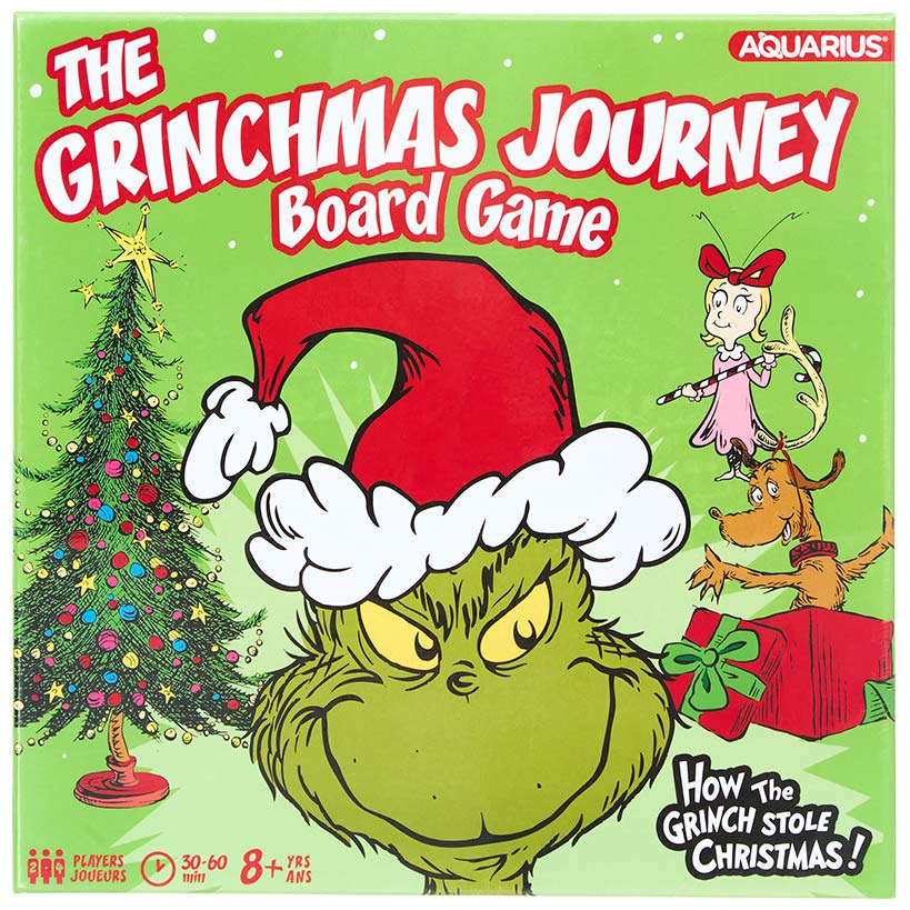 The Grinchmas Journey Board Game Or Family Bingo