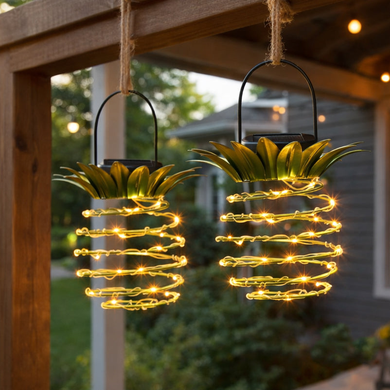 Pineapple LED Solar Garden Light