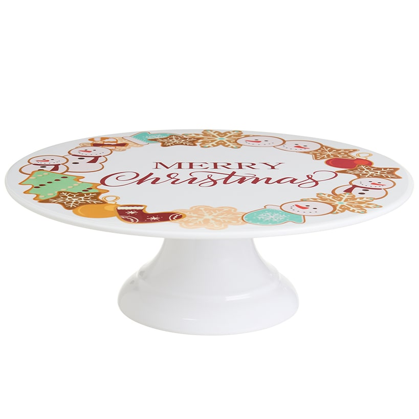 Interchangeable Cupcake or Cake Display Stand with Festive Prints#select-item_snowman-top