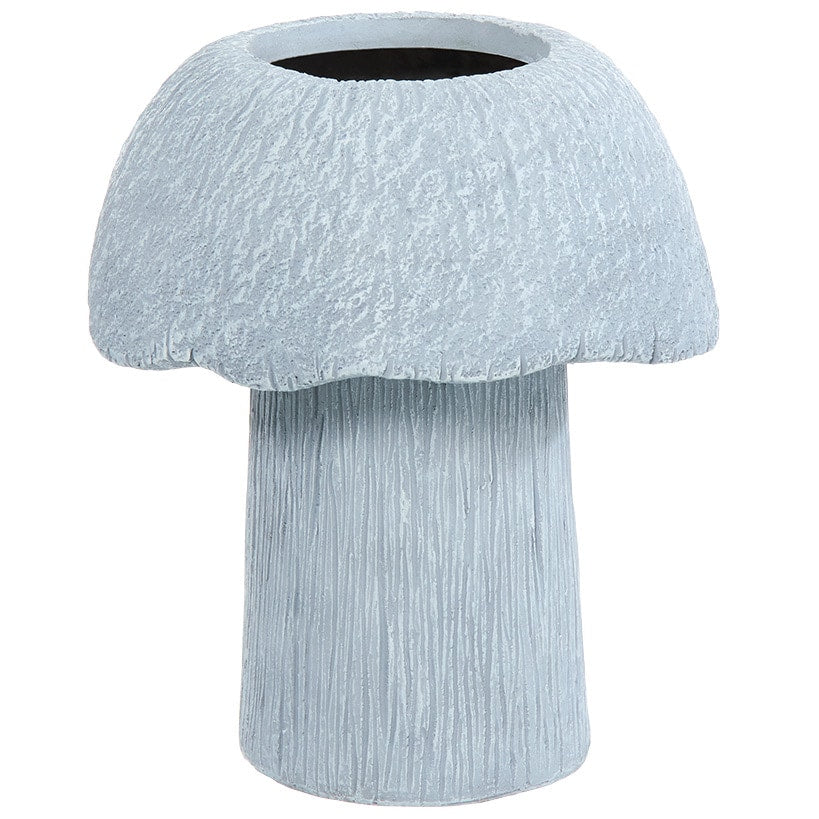Mushroom Planter Gray Large Medium or Small Garden