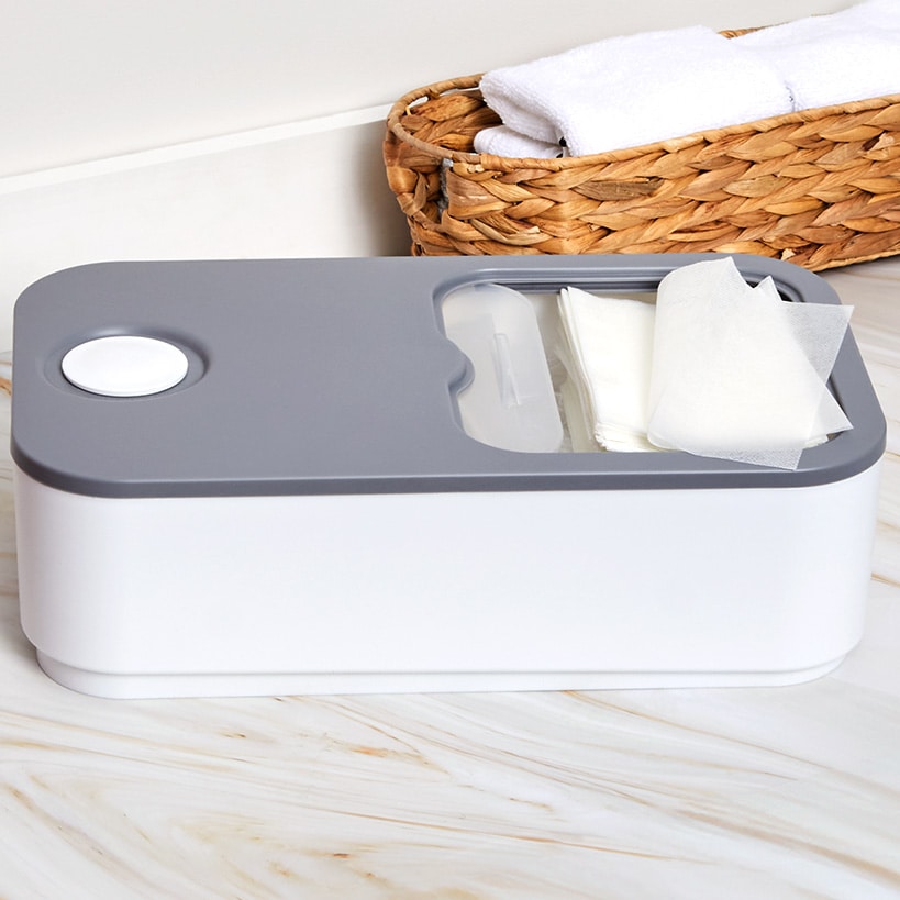 Laundry Dual Detergent Dispenser or Sliding Laundry Pod Storage Container#select-item_pod-holder-with-sliding-lid