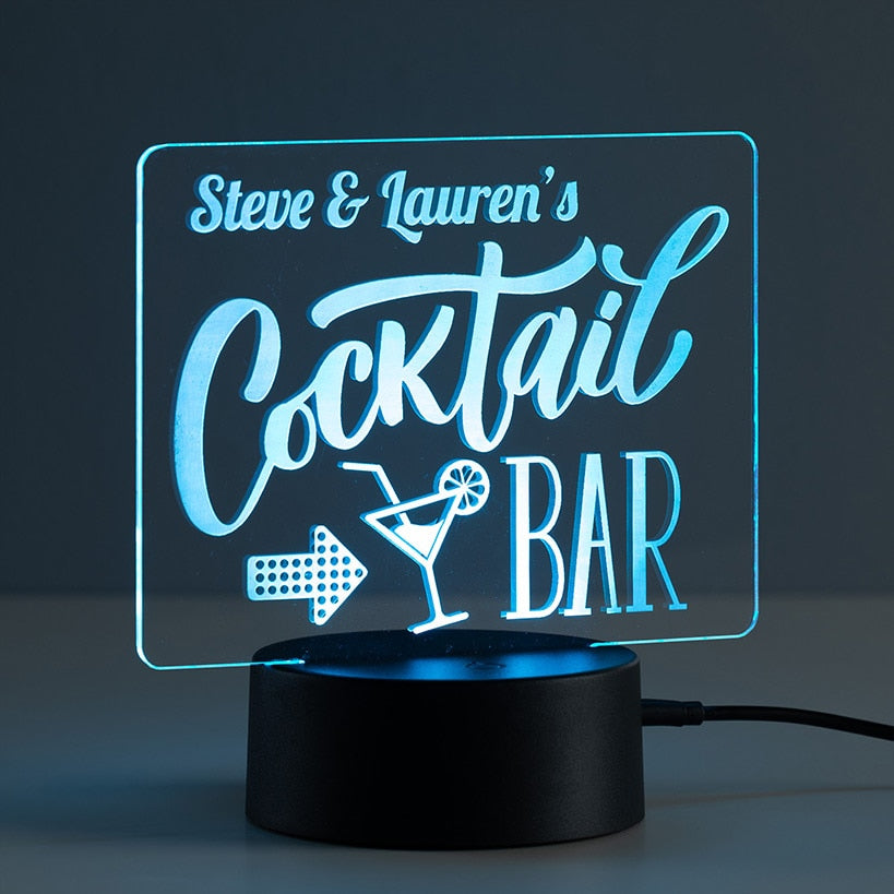 Personalized LED Color-Changing Lights