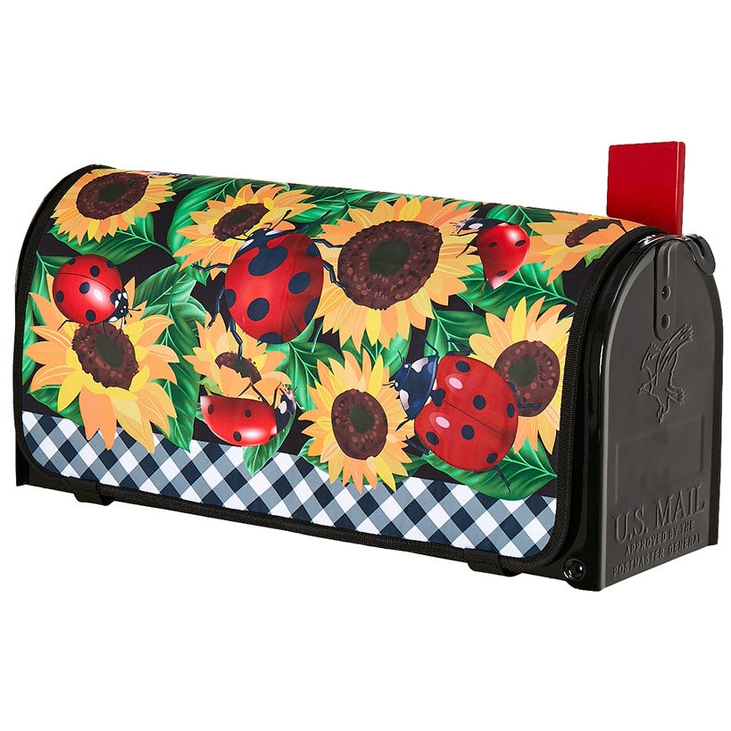Seasonal Spring Ladybug or Butterfly Mailbox Cover