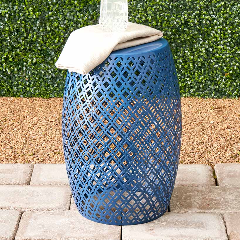 Metal Barrel Stool