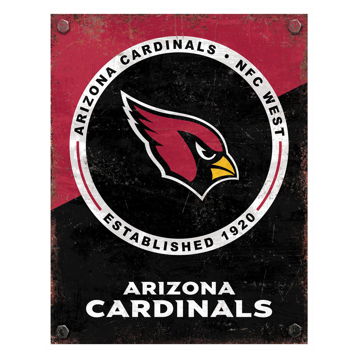 NFL Established Year Metal Sign