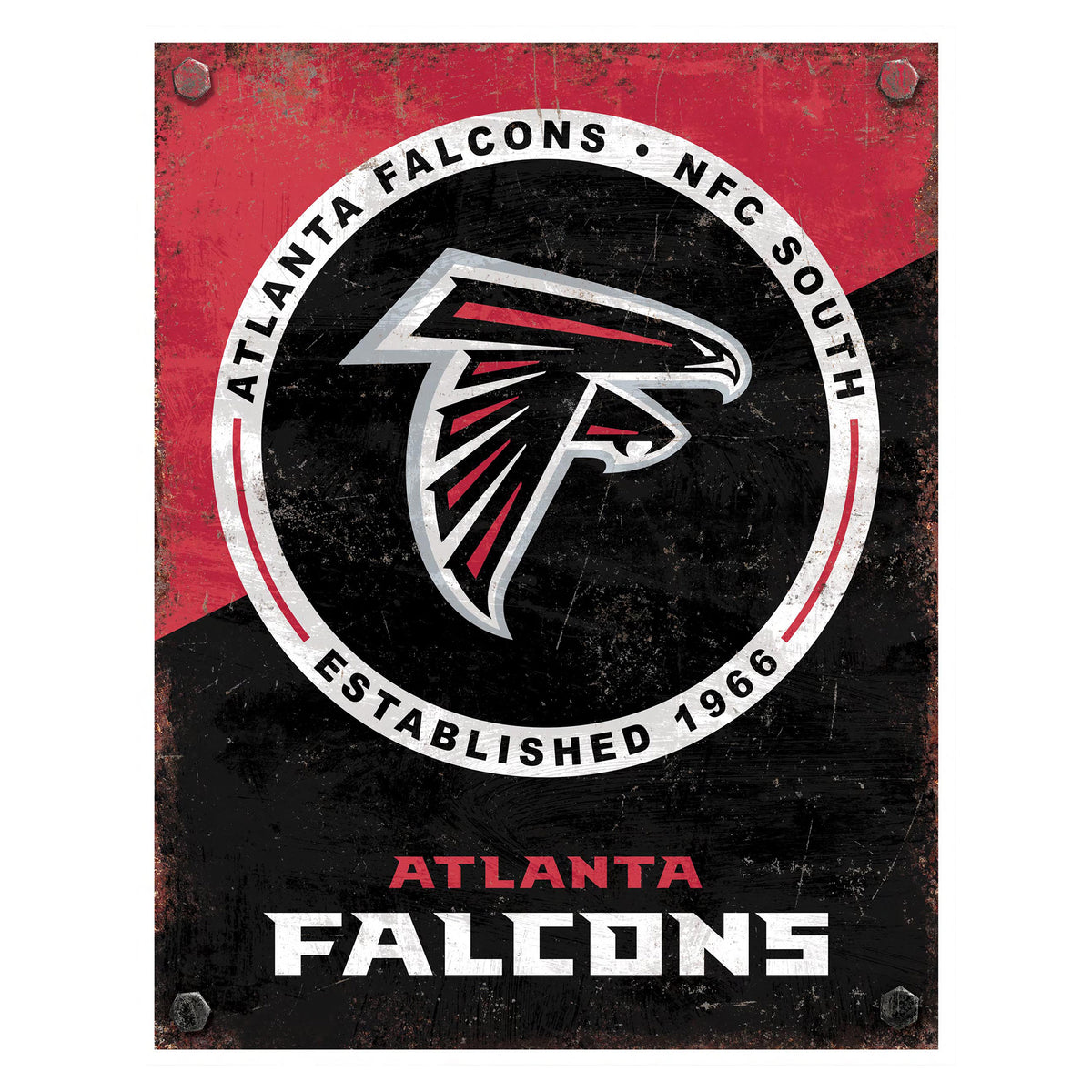 NFL Established Year Metal Sign