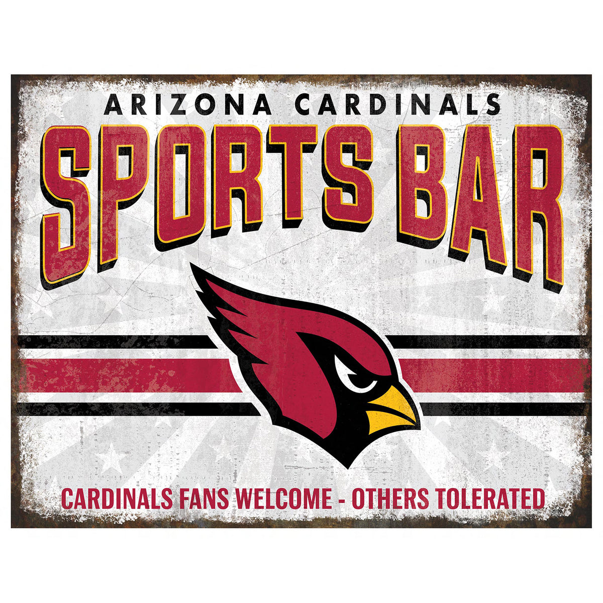 NFL Sports Bar Metal Sign