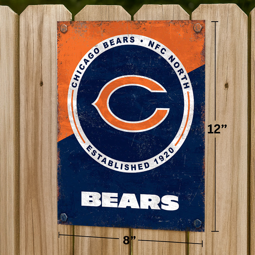 NFL Established Year Metal Sign