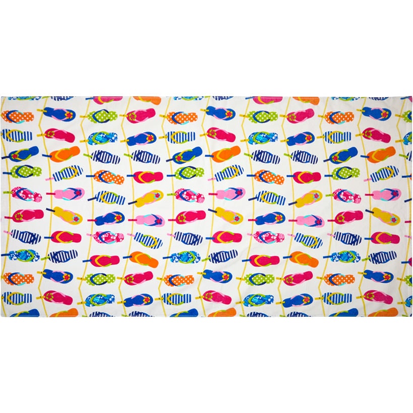 Novelty Beach Towel Cotton Oversized 34x64