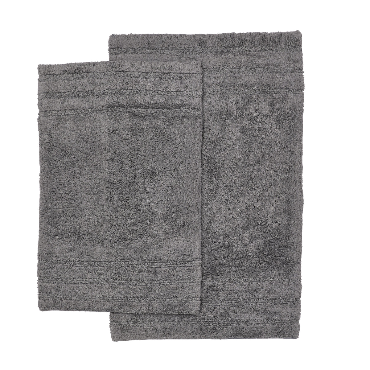 Homewear Sanibel End Border Cotton Bath Rug Set 2-Pc.
