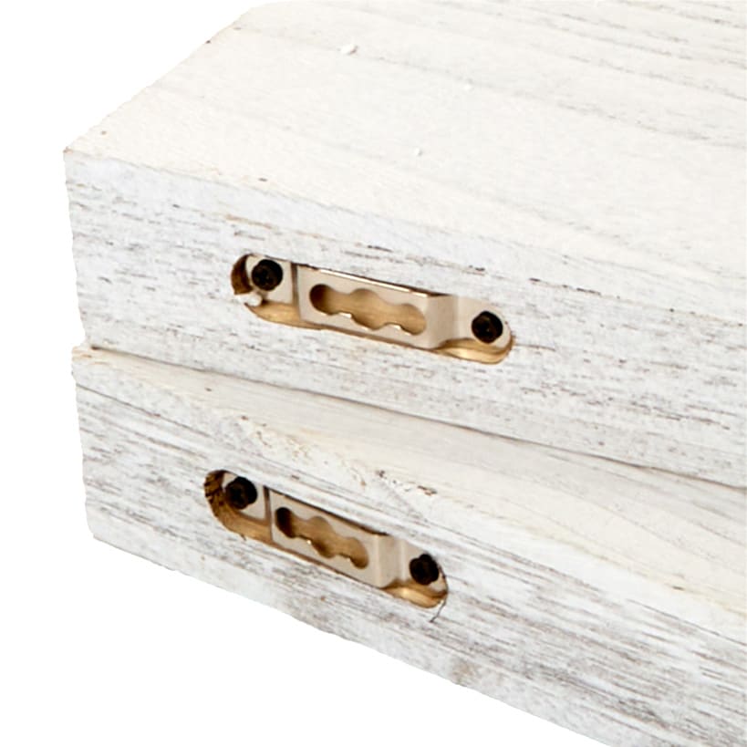 Set of 2 Floating Wall Shelves