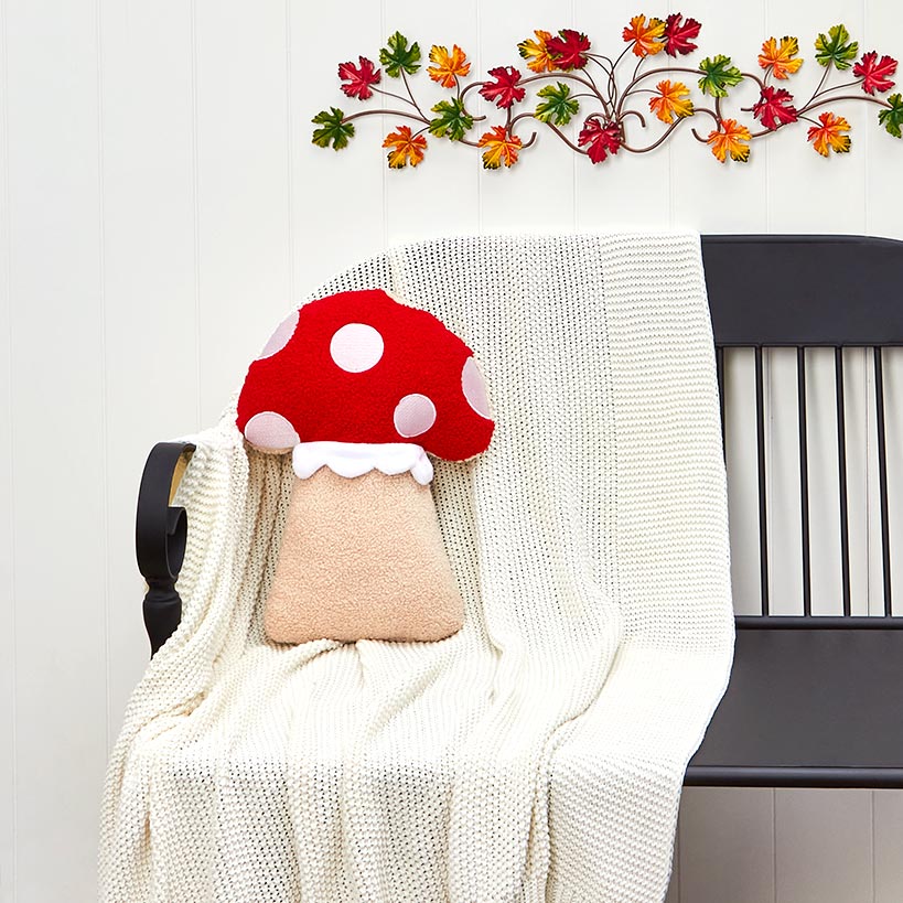 Mushroom Shaped Decorative Pillow#select-pillow_mushroom