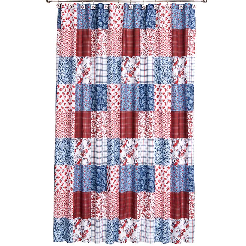 Callisi Americana Shower Curtain, Rug, Hand Towels, Valance, or Hooks