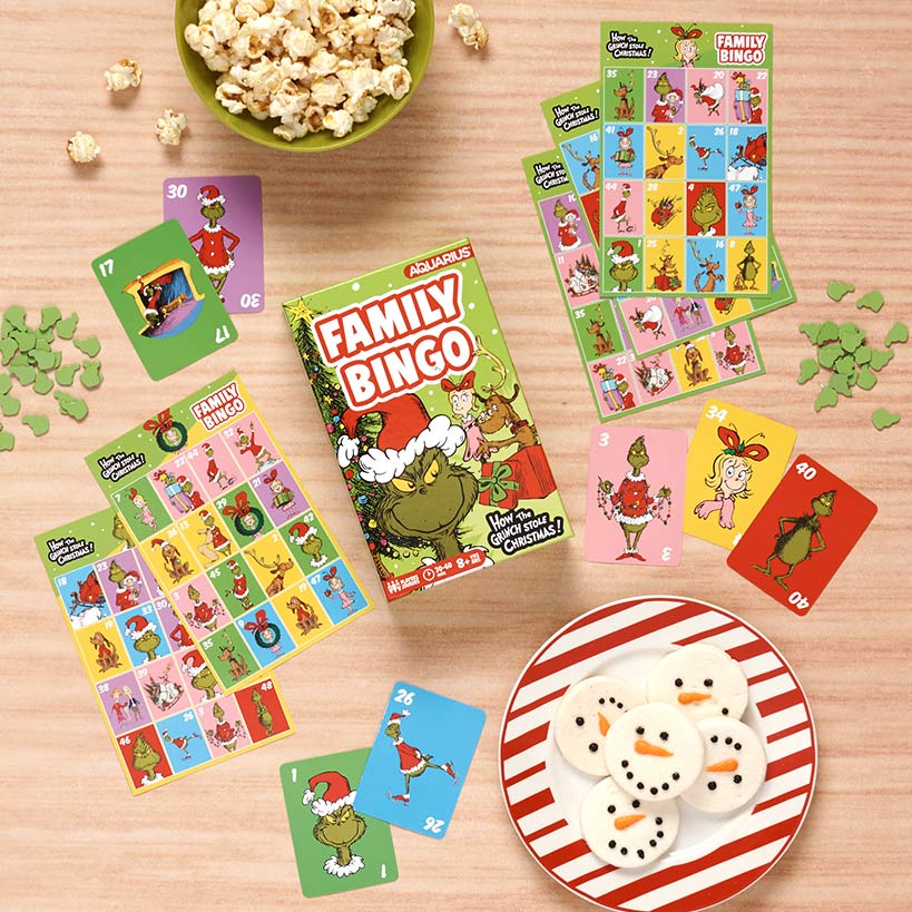 The Grinchmas Journey Board Game Or Family Bingo
