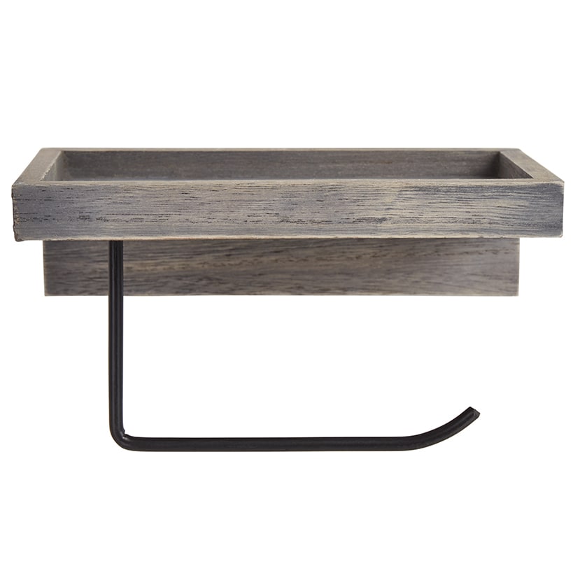 Farmhouse Bathroom Furniture Collection in Metal and Wood