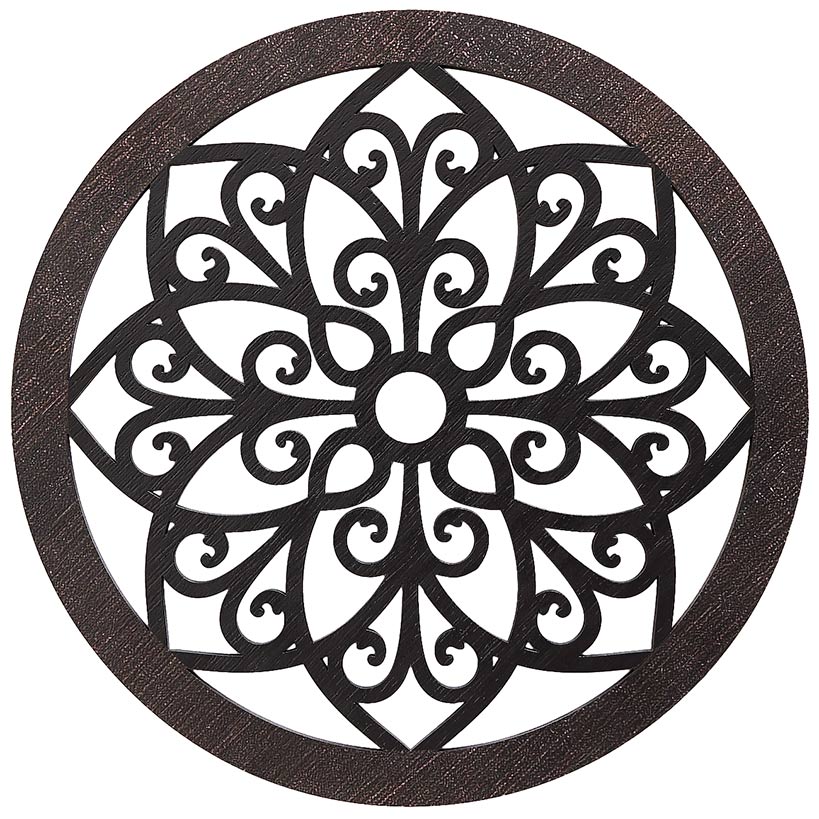 Scrolled Wall Medallion