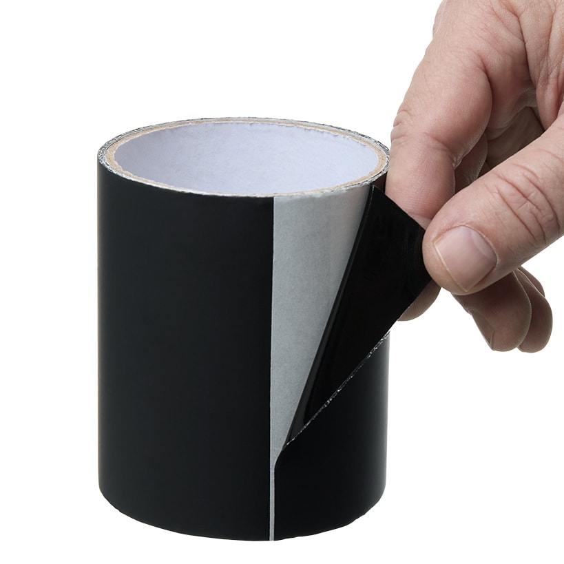 WaterProof Repair Black Tape For Indoor And Outdoor 4" X 5'