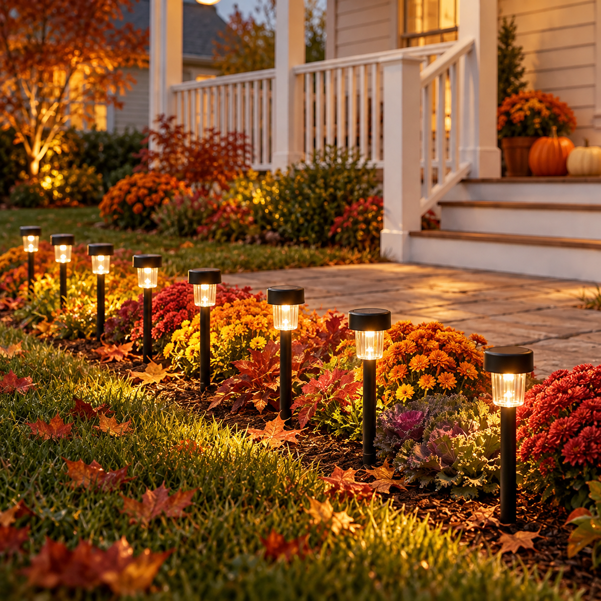 Mini Solar Lights Outdoor Garden Lights 10 Pack